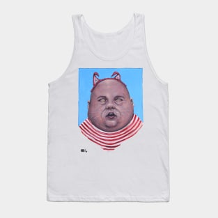 The Return of the Catman | The Amazing Half Cat Half Man Sideshow Cute Monster Villain Tank Top